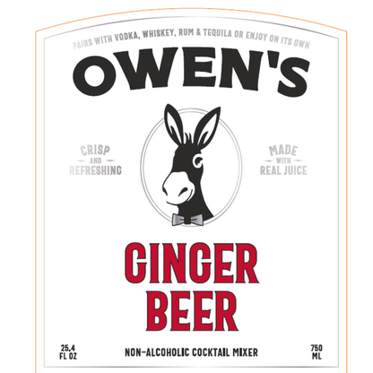 Owen'S Craft Mixers Ginger Beer - 750ML