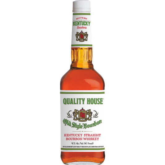 Quality House Straight Bourbon Old Style 80 - 750ML - Front