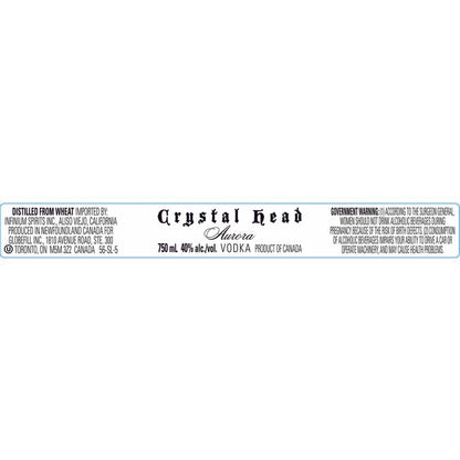 Crystal Head Vodka Aurora 80 - 750ML