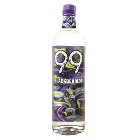 99 Brand Blackberry Schnapps 99 - 750ML - Front
