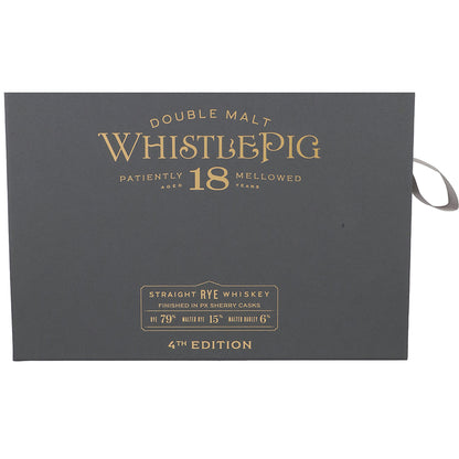Whistlepig Rye Whiskey 4th Edition Double Malt Finished In Px Sherry C - 750ML