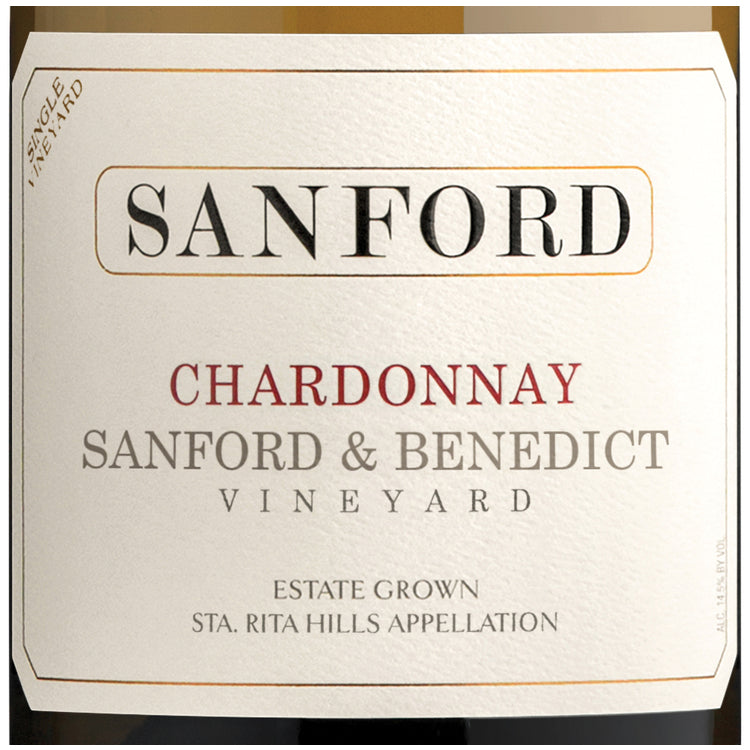 Sanford Chardonnay Sanford & Benedict Vineyard Santa Rita Hills 2020 - 750ML