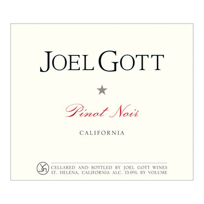 Joel Gott Pinot Noir California 2022 - 750ML