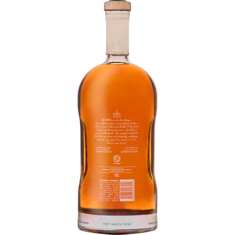 Tx Blended American Whiskey 82 - 1.75L - Back