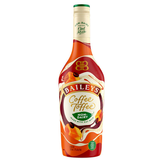 Baileys Cream Liqueur Coffee Toffee Non-Dairy Made With Oat Milk 34 - 750ML - Front