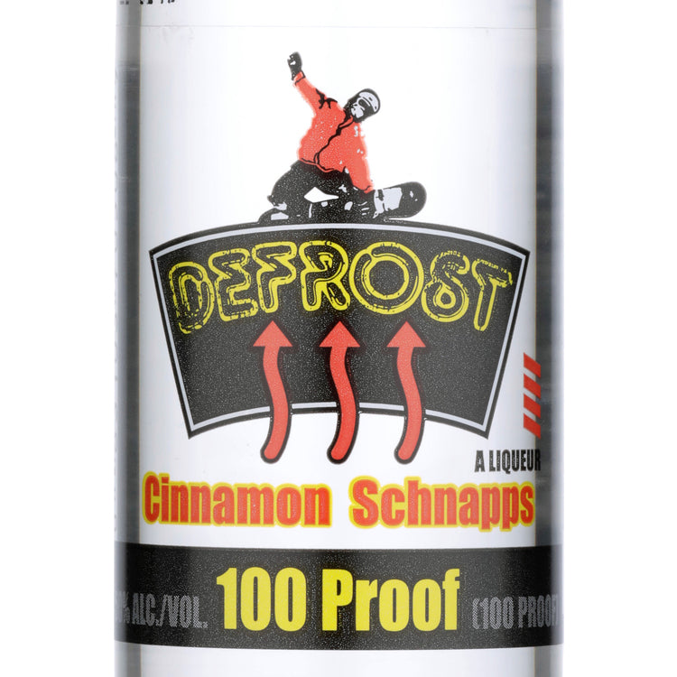 Defrost Cinnamon Schnapps 100 - 50ML - Front Label