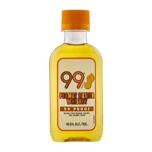 99 Brand Peanut Butter Flavored Whiskey 99 - 100ML - Front