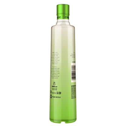 Ciroc Apple Flavored Vodka 70 - 375ML - Back
