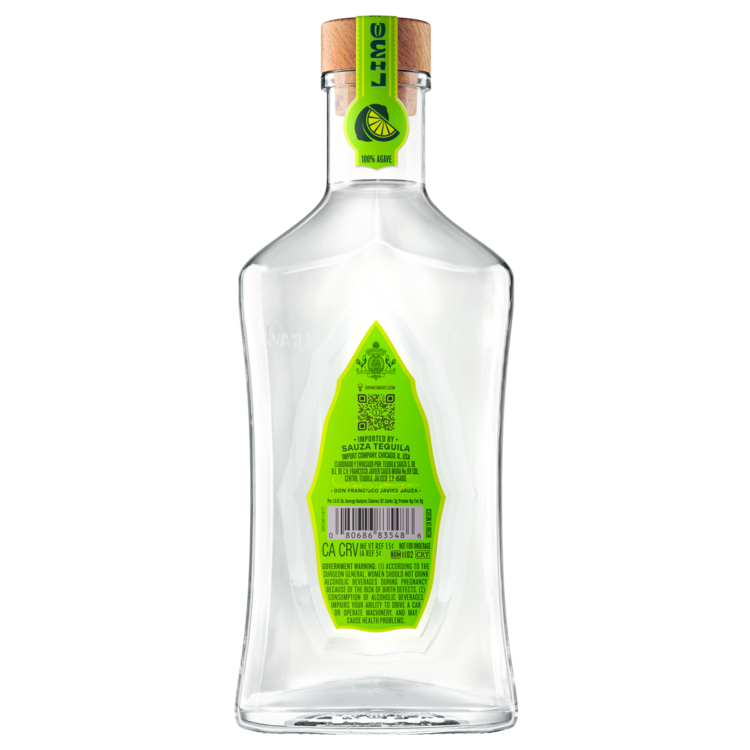 Hornitos Lime Flavored Tequila Lime Shot 70 - 750ML - Back