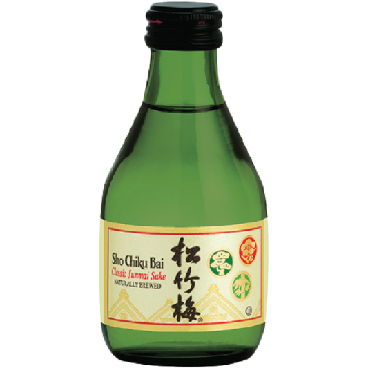 Sho Chiku Bai Junmai Sake Classic - 180ML - Front