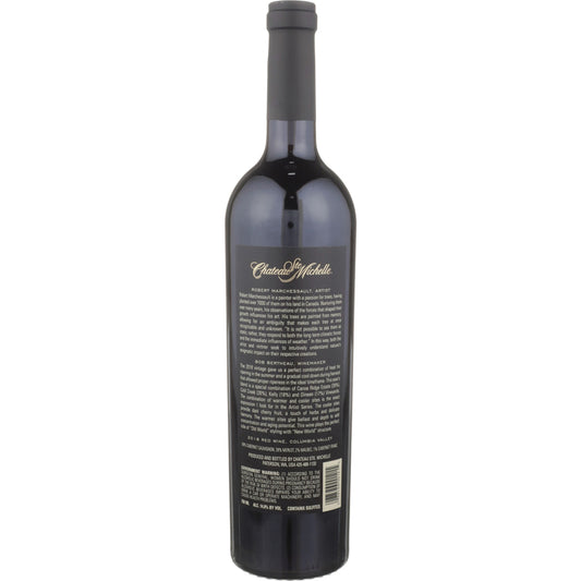 Chateau Ste. Michelle Red Wine Artist Series Columbia Valley 2018 - 750ML - Back