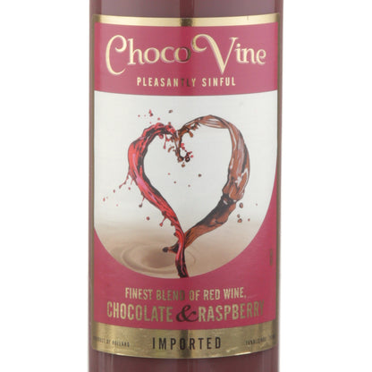 Chocovine Raspberry & Chocolate Flavored Wine - 750ML - Front Label