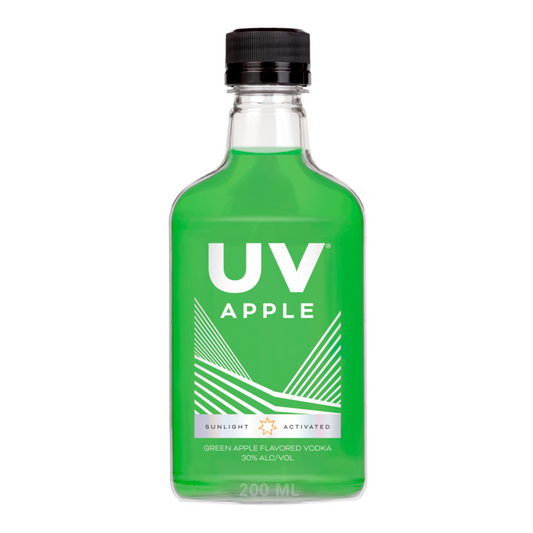 Uv Apple Flavored Vodka 60 - 200ML - Front