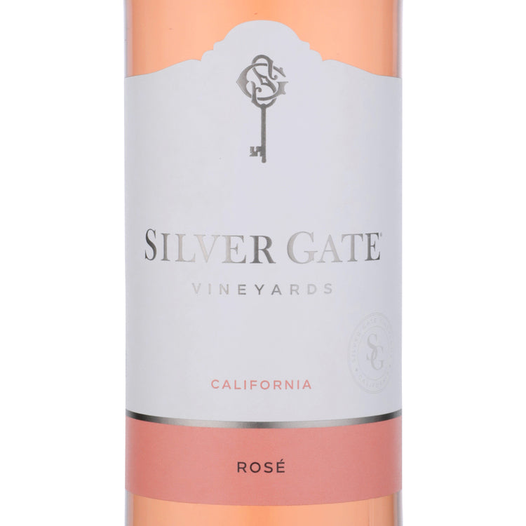 Silver Gate Vineyards Rose Wine California - 750ML - Front Label