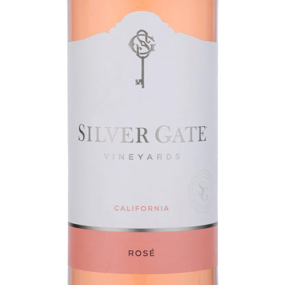 Silver Gate Vineyards Rose Wine California - 750ML - Front Label