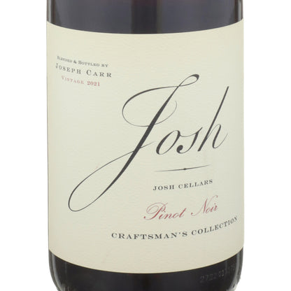 Josh Cellars Pinot Noir Craftsmans Collection Central Coast - 750ML - Front Label