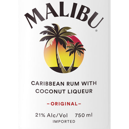 Malibu Coconut Flavored Rum Original 42 - 750ML