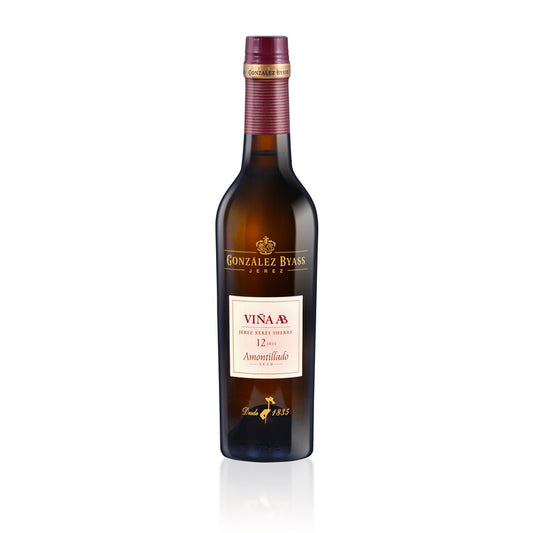 Vina Ab Sherry Amontilado Fino - 375ML - Front