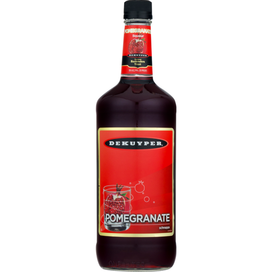 Dekuyper Pomegranate Schnapps Pomegranate Pleasure 30 - 1.0L - Front
