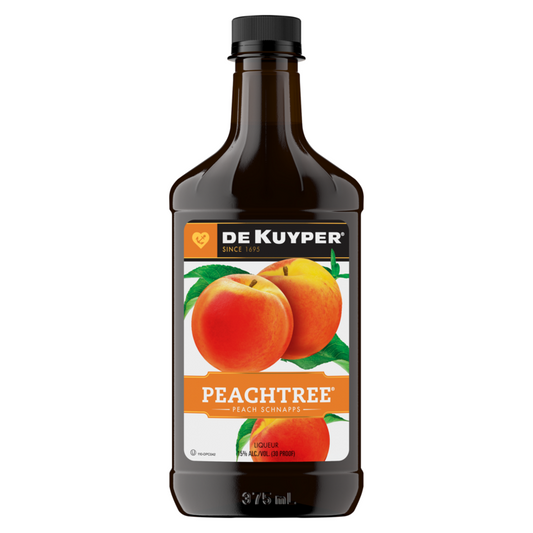 Dekuyper Peach Schnapps Peachtree 30 - 375ML - Front