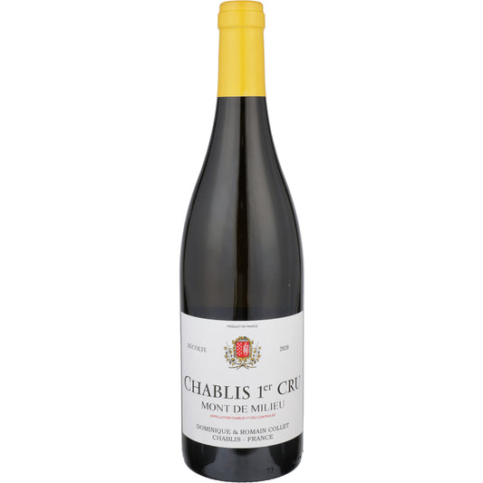 Dominique & Romain Collet Chablis Mont De Milieu Premier Cru Recolte 2 - 750ML - Front