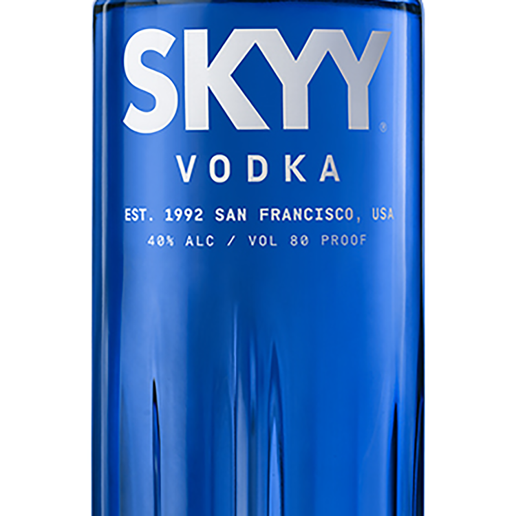 Skyy Vodka 80 - 750ML - Front Label