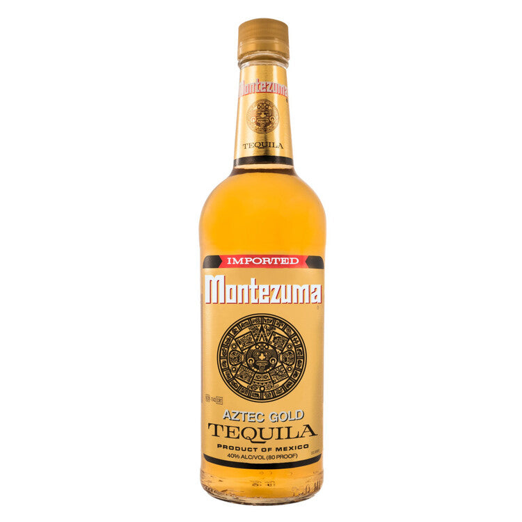 Montezuma Tequila Gold 80 - 750ML - Front