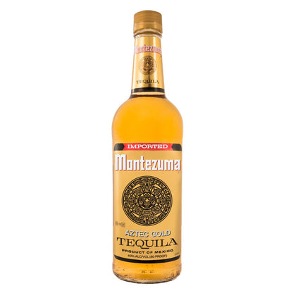 Montezuma Tequila Gold 80 - 750ML - Front
