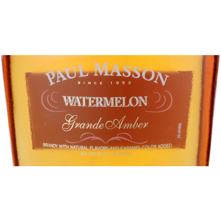 Paul Masson Watermelon Flavored Brandy Grande Amber 54 - 750ML