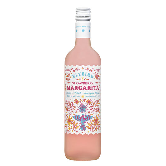 Flybird Strawberry Margarita Wine Based Cocktail - 750ML - Front