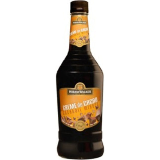 Hiram Walker Creme De Cacao Dark 30 - 750ML - Front