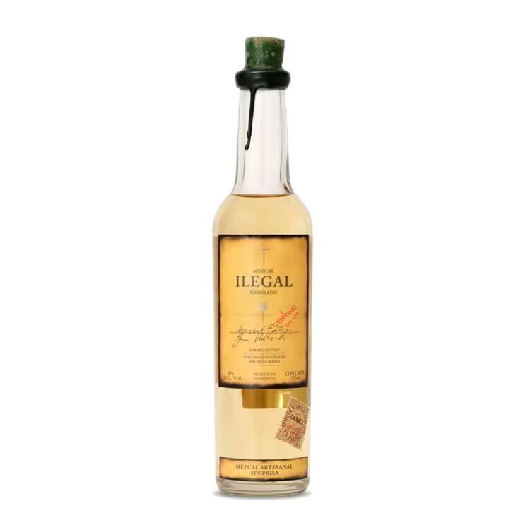 Ilegal Mezcal Reposado 80 - 375ML - Front