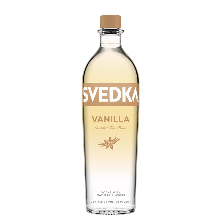 Svedka Vanilla Flavored Vodka 70 - 1.0L - Front
