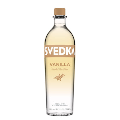 Svedka Vanilla Flavored Vodka 70 - 1.0L - Front