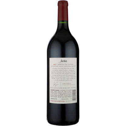 Jordan Cabernet Sauvignon Library Release Alexander Valley 2015 - 1.5L - Back