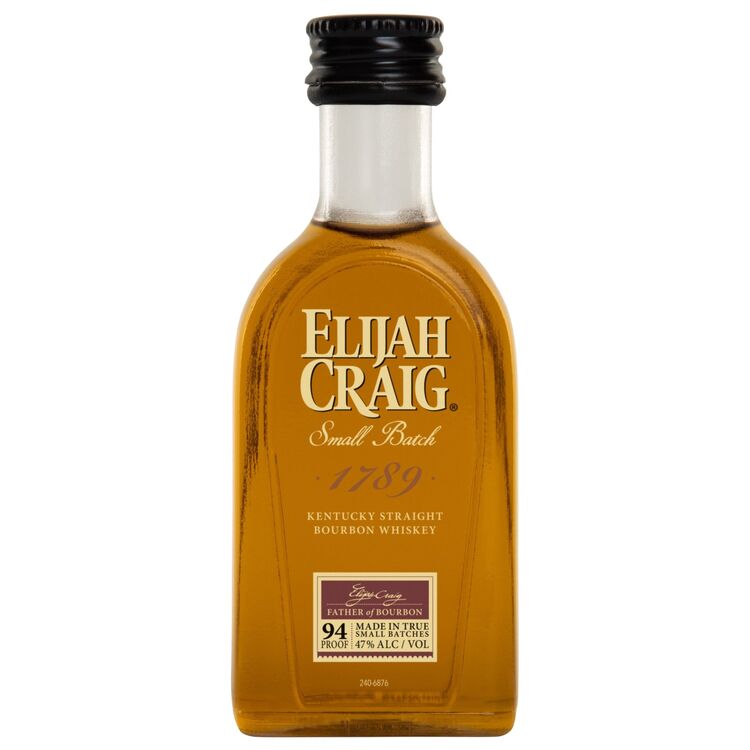Elijah Craig Straight Bourbon Small Batch 94 - 50ML - Front