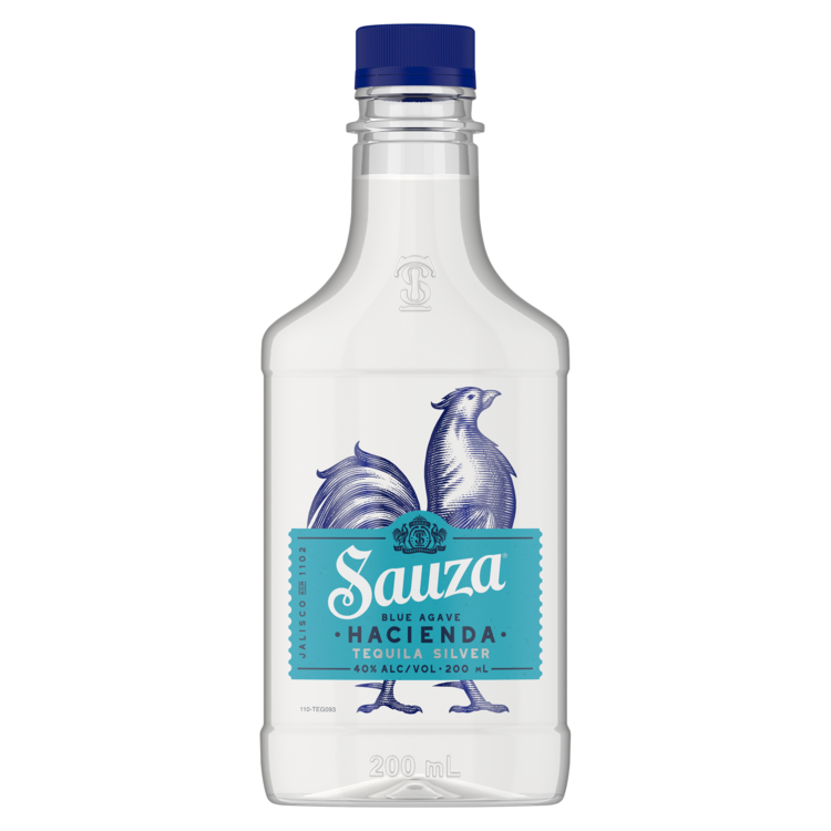 Sauza Tequila Hacienda Silver 80 - 200ML - Front