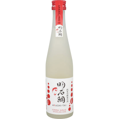 Akashi Tai Junmai Ginjo Sparkling Sake - 300ML - Front