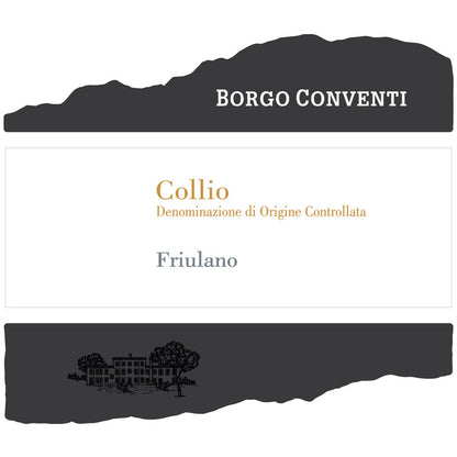 Borgo Conventi Friulano Collio 2023 - 750ML - Front Label