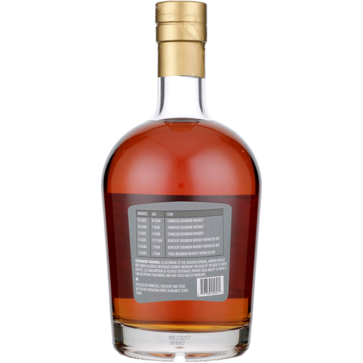 Milam & Greene Blended Bourbon Unabridged Volume 2 117.6 - 750ML - Back