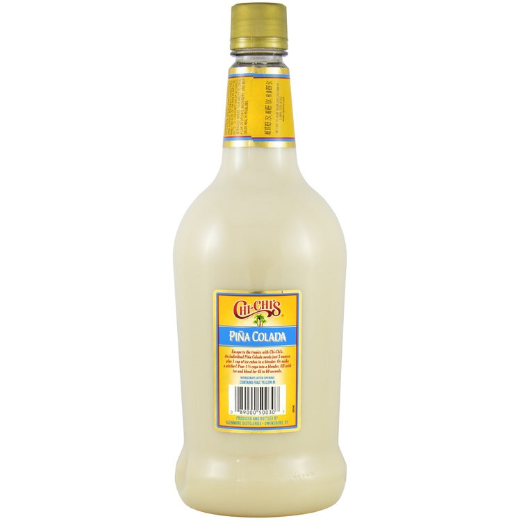 Chi-Chi's Pina Colada 25 - 1.75L - Back