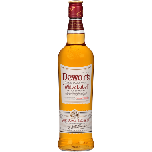 Dewar's Blended Scotch White Label 80 - 750ML - Front