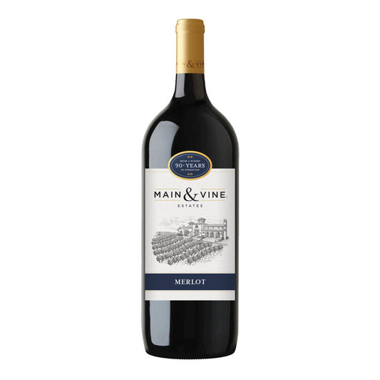 Beringer Main & Vine Merlot California - 1.5L - Front