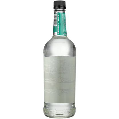 Mr. Boston Creme De Menthe White 30 - 1.0L - Back