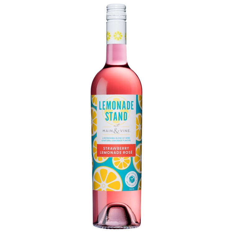 Lemonade Stand Strawberry Lemonade Rose - 750ML - Front