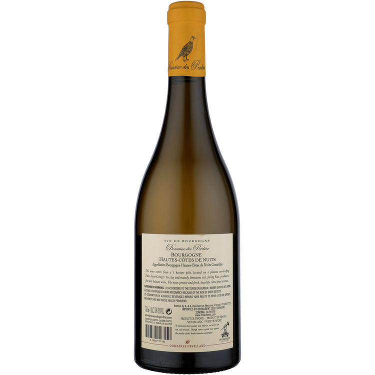 Domaine Des Perdrix Bourgogne Hautes Cotes De Nuits Blanc 2019 - 750ML