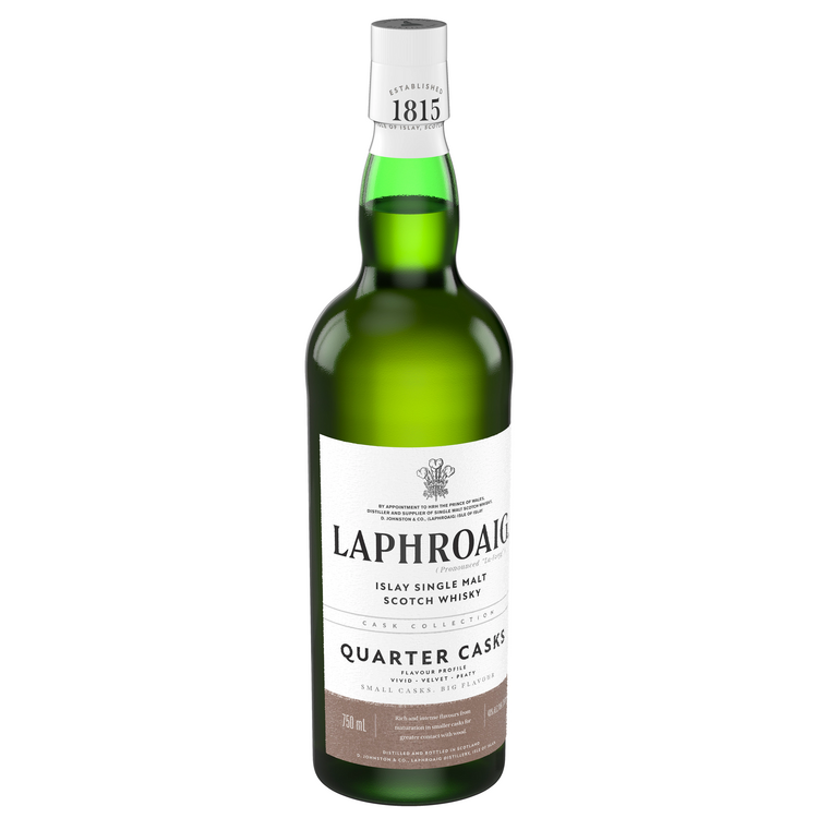 Laphroaig Single Malt Scotch Cask Collection Quarter Casks 96 - 750ML - Front Label