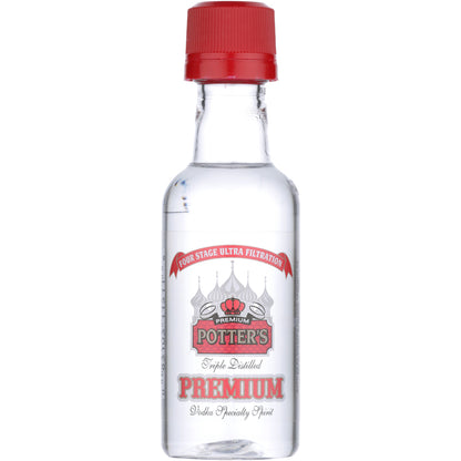 Potter's Vodka 80 - 50ML - Front