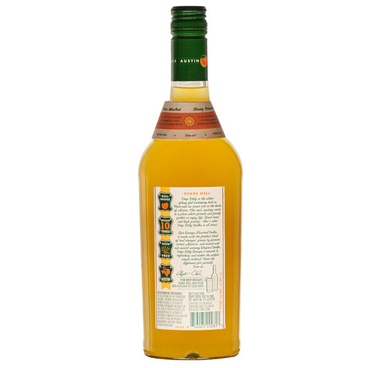 Deep Eddy Orange Flavored Vodka 70 - 750ML - Back