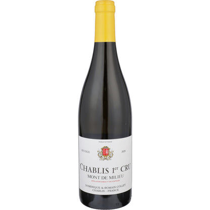 Dominique & Romain Collet Chablis Mont De Milieu Premier Cru Recolte 2 - 750ML - Front